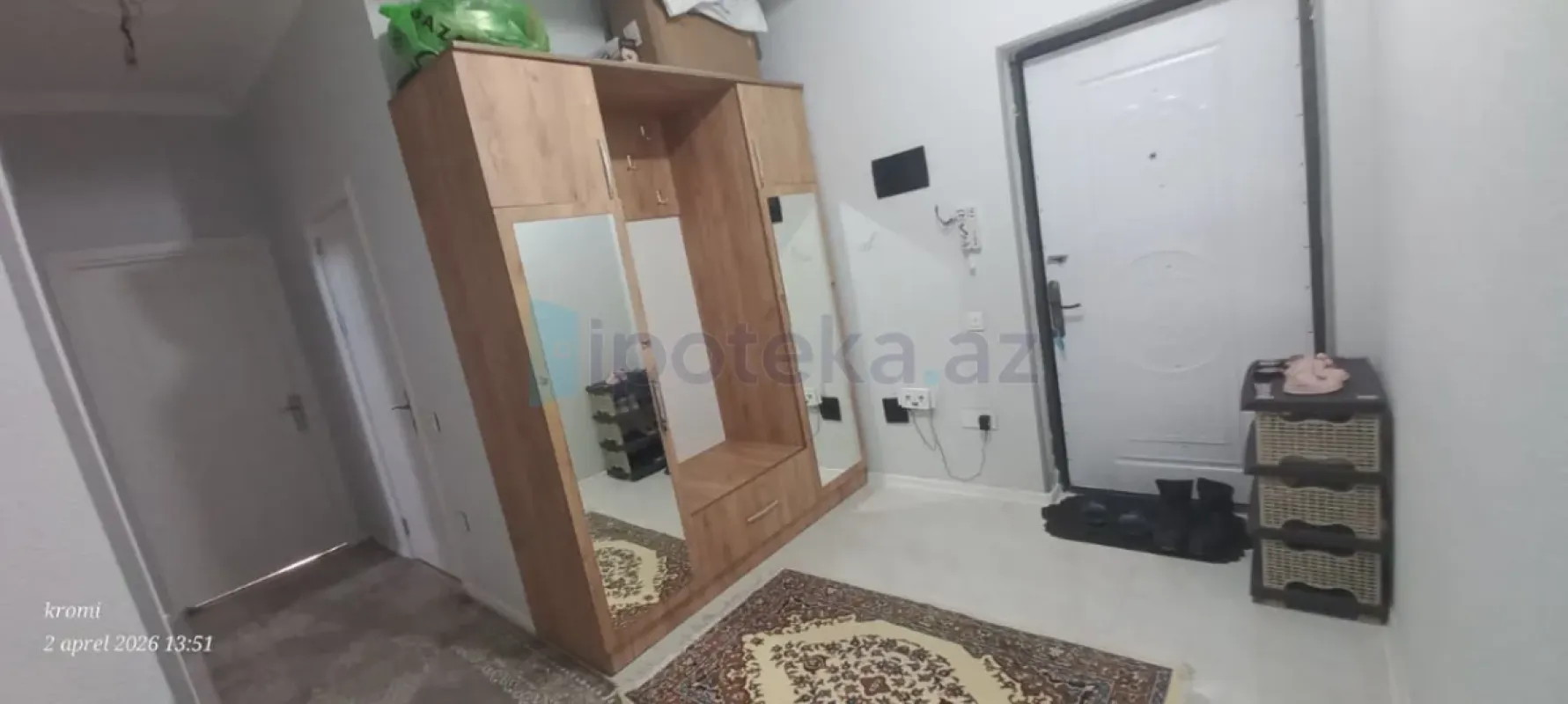 Satılır 2 otaqlı yeni tikili 91 m²