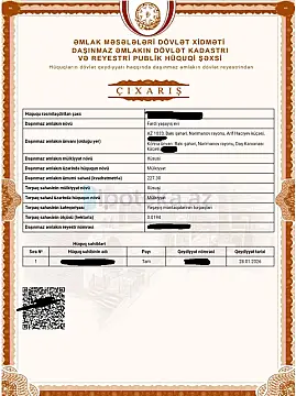 Satılır 9 otaqlı həyət evi 230 m²