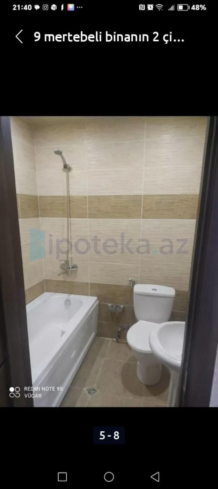 Satılır 4 otaqlı yeni tikili 90 m²