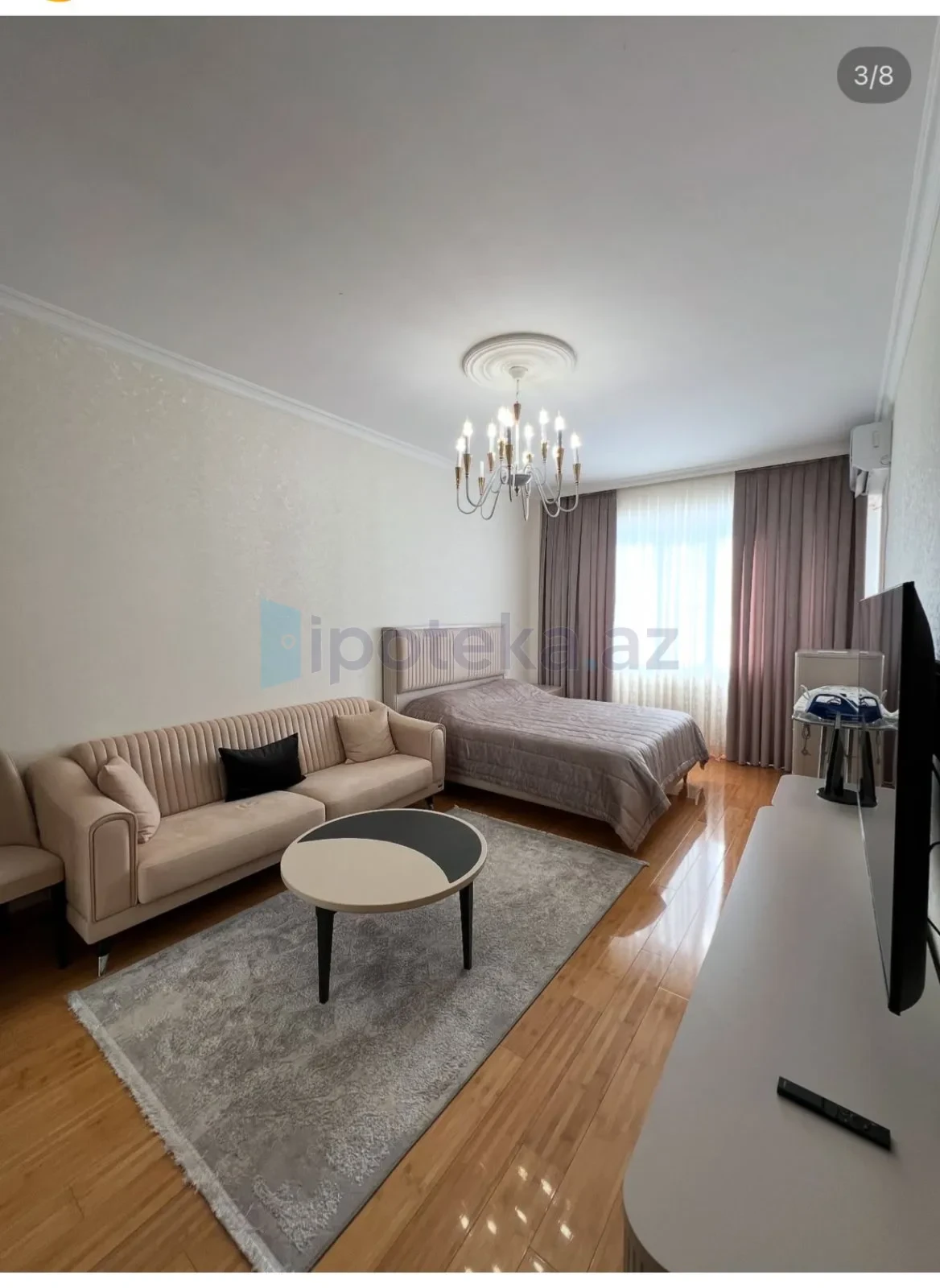 Satılır 1 otaqlı yeni tikili 45 m²