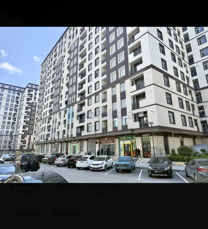 Satılır 2 otaqlı yeni tikili 83 m²