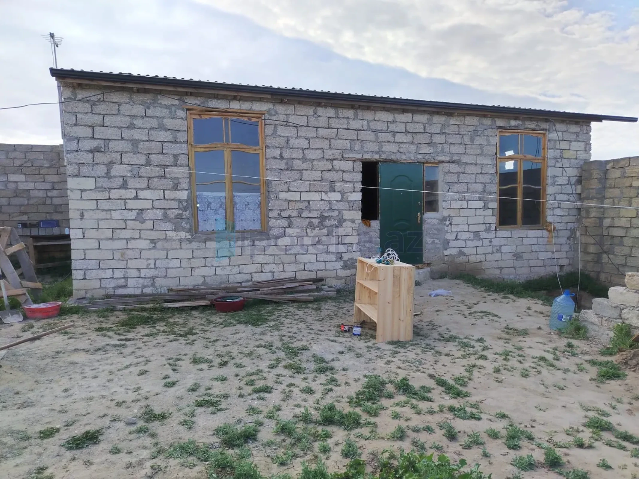 Satılır 2 otaqlı həyət evi 60 m²