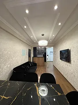 Satılır 3 otaqlı yeni tikili 76.7 m² — Bakı, Yeni Yasamal 3 otaq 76.70 m²