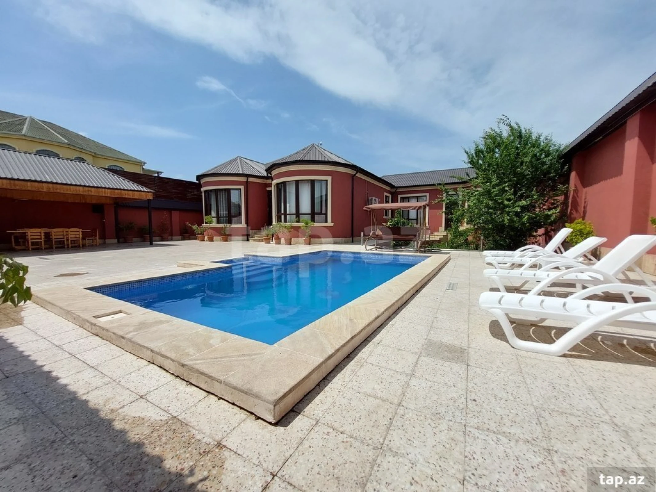 Kirayə verilir 3 otaqlı həyət evi