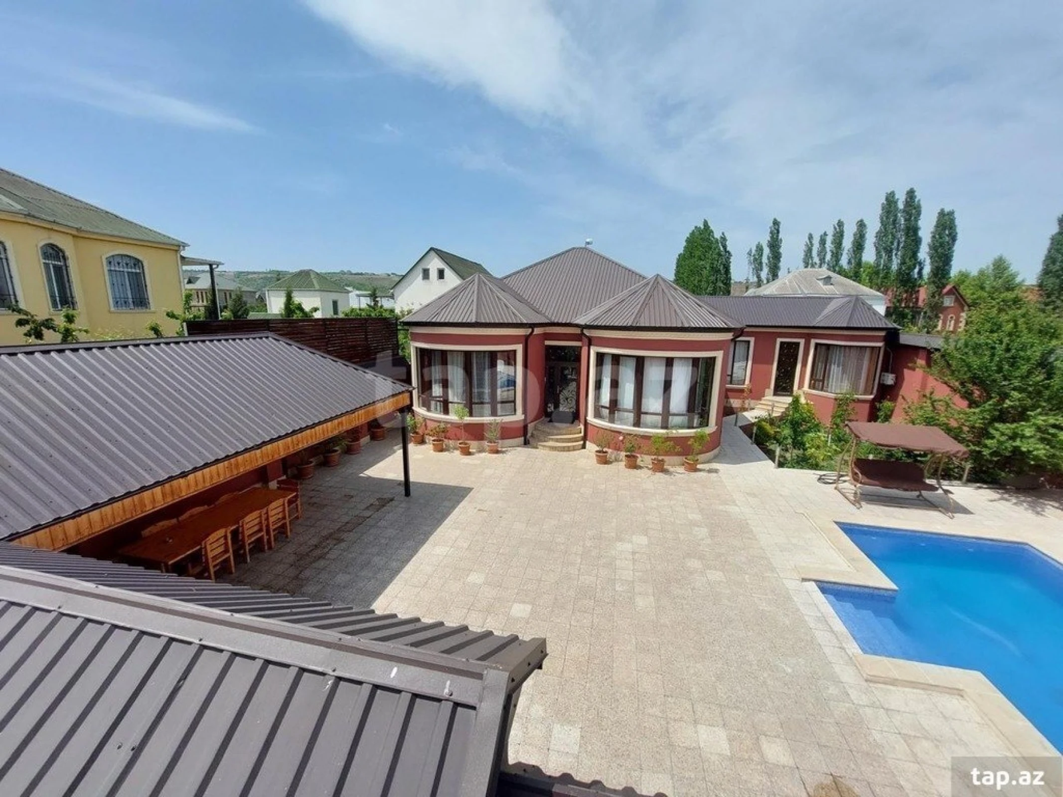 Kirayə verilir 3 otaqlı həyət evi