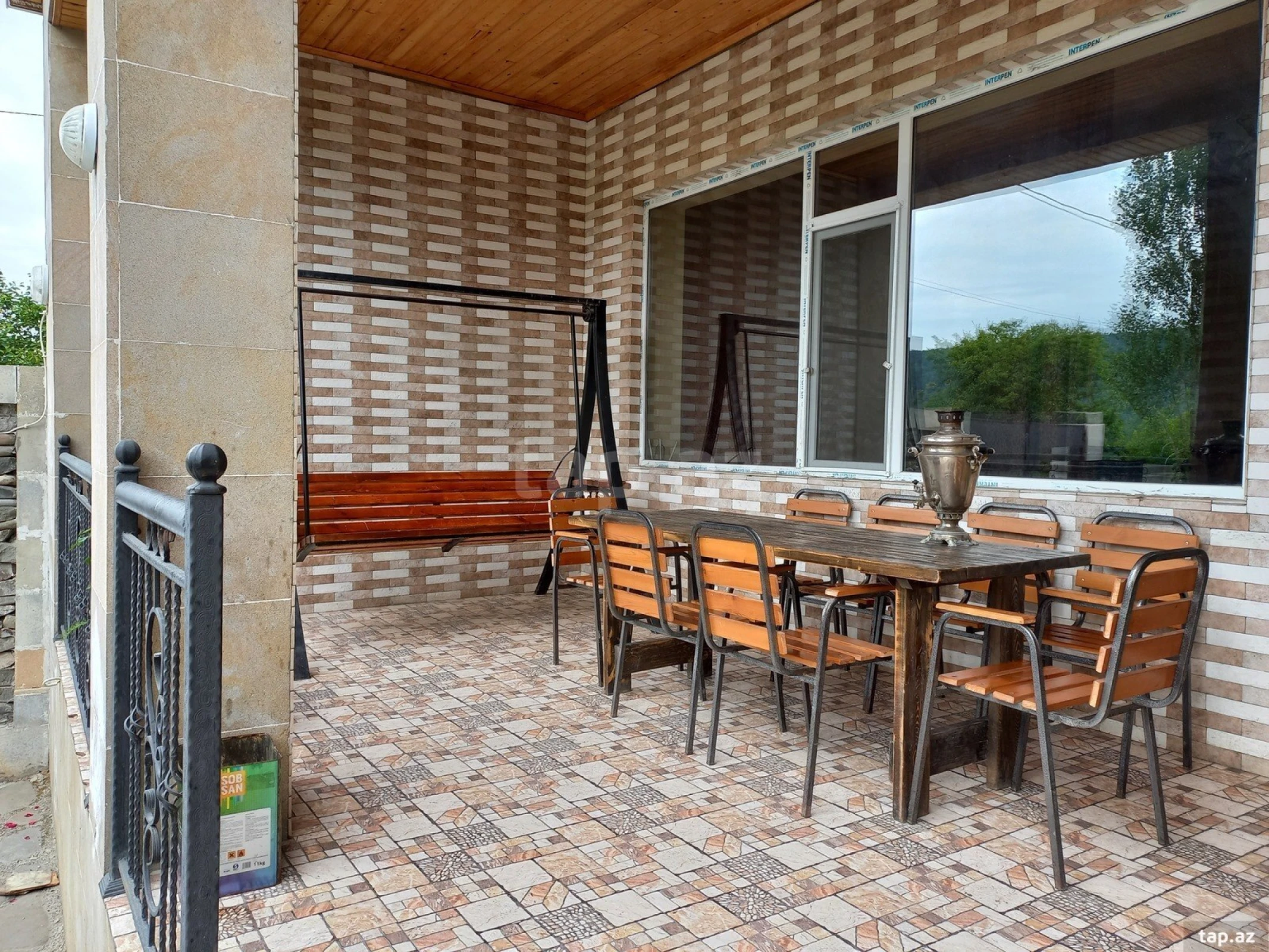 Kirayə verilir 3 otaqlı həyət evi