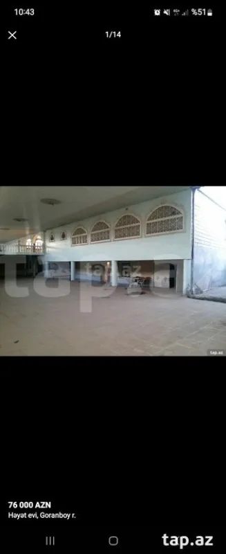 Satılır 8 otaqlı həyət evi