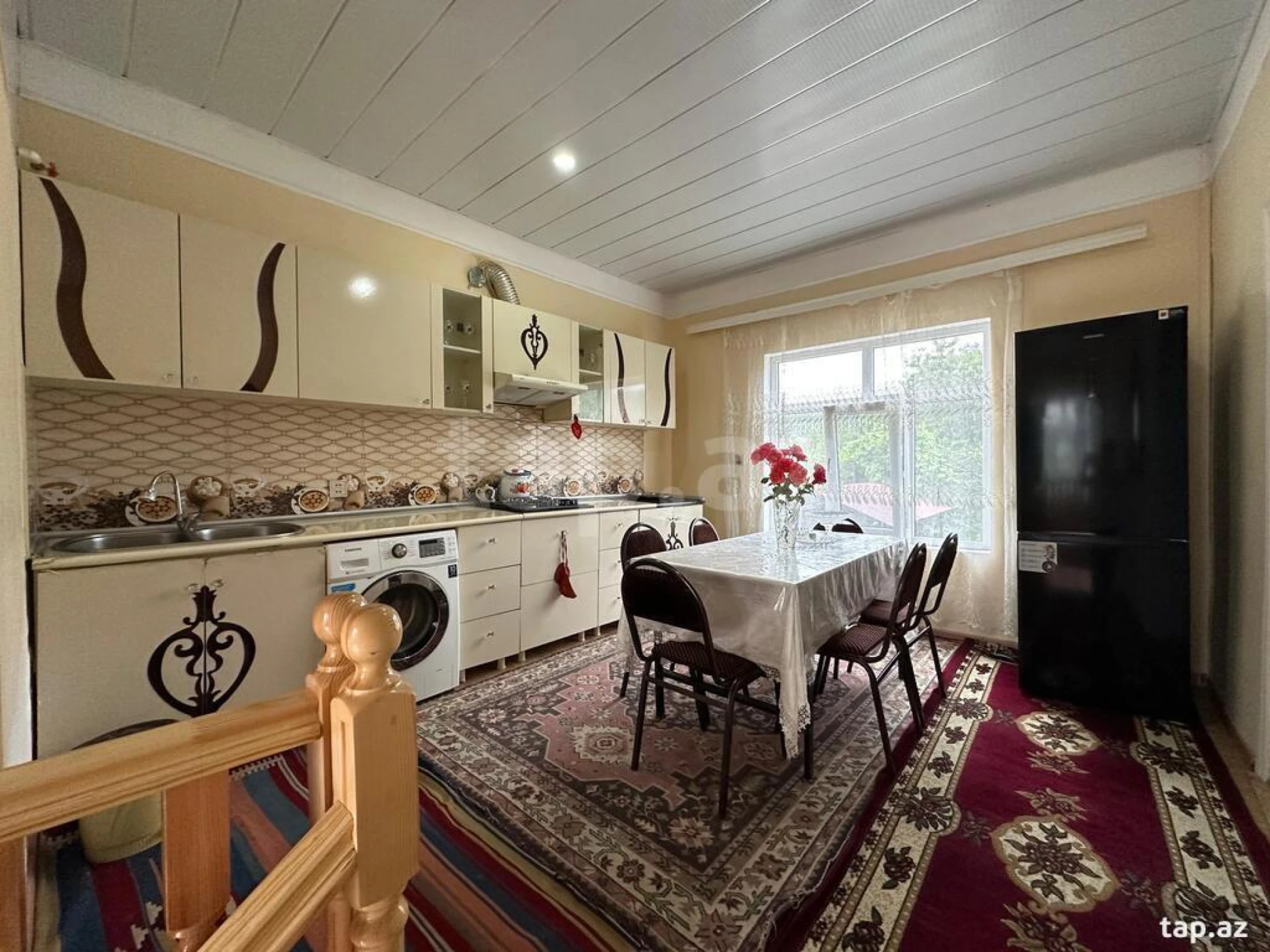 Kirayə verilir 3 otaqlı həyət evi