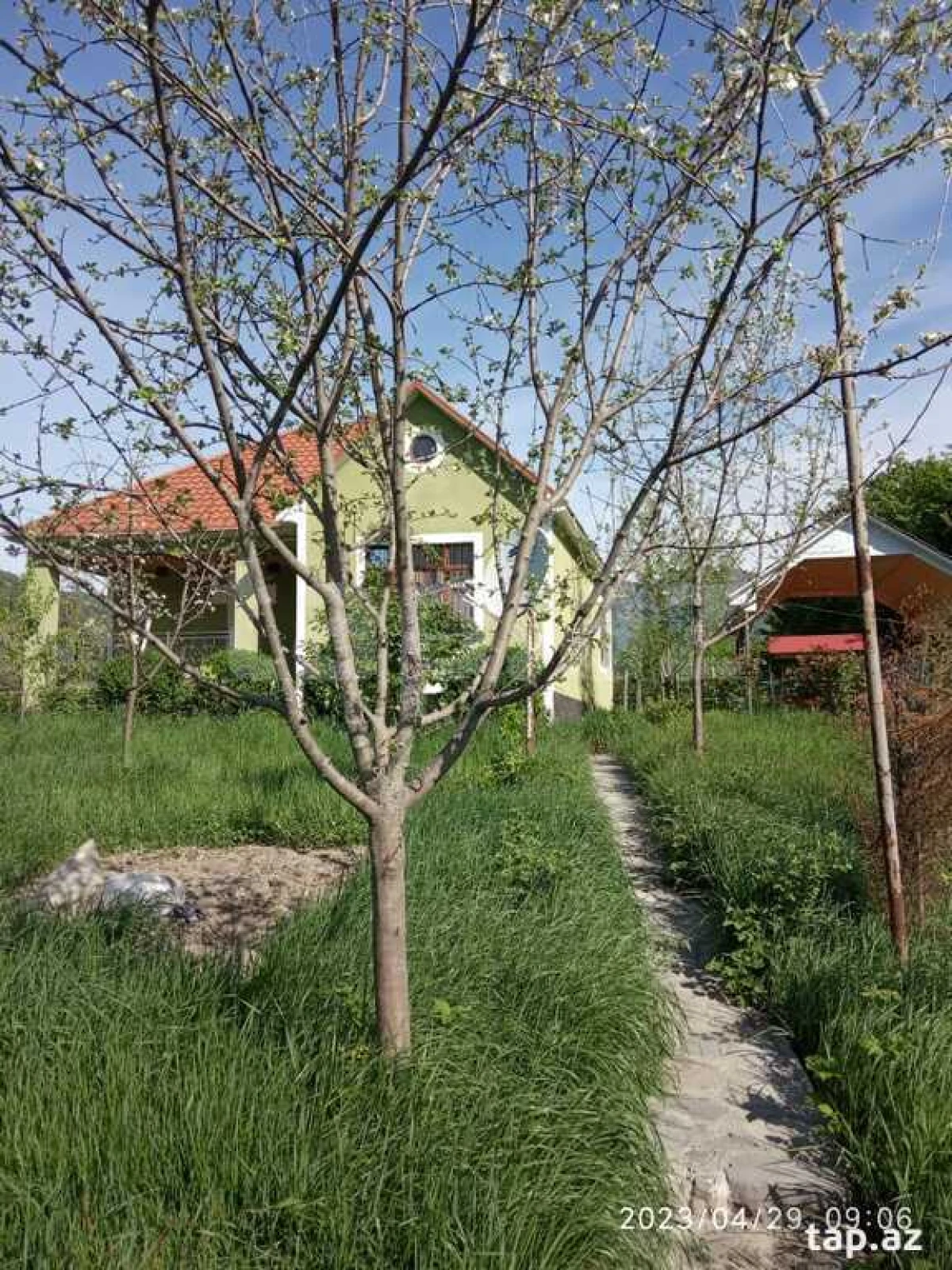 Kirayə verilir 3 otaqlı həyət evi