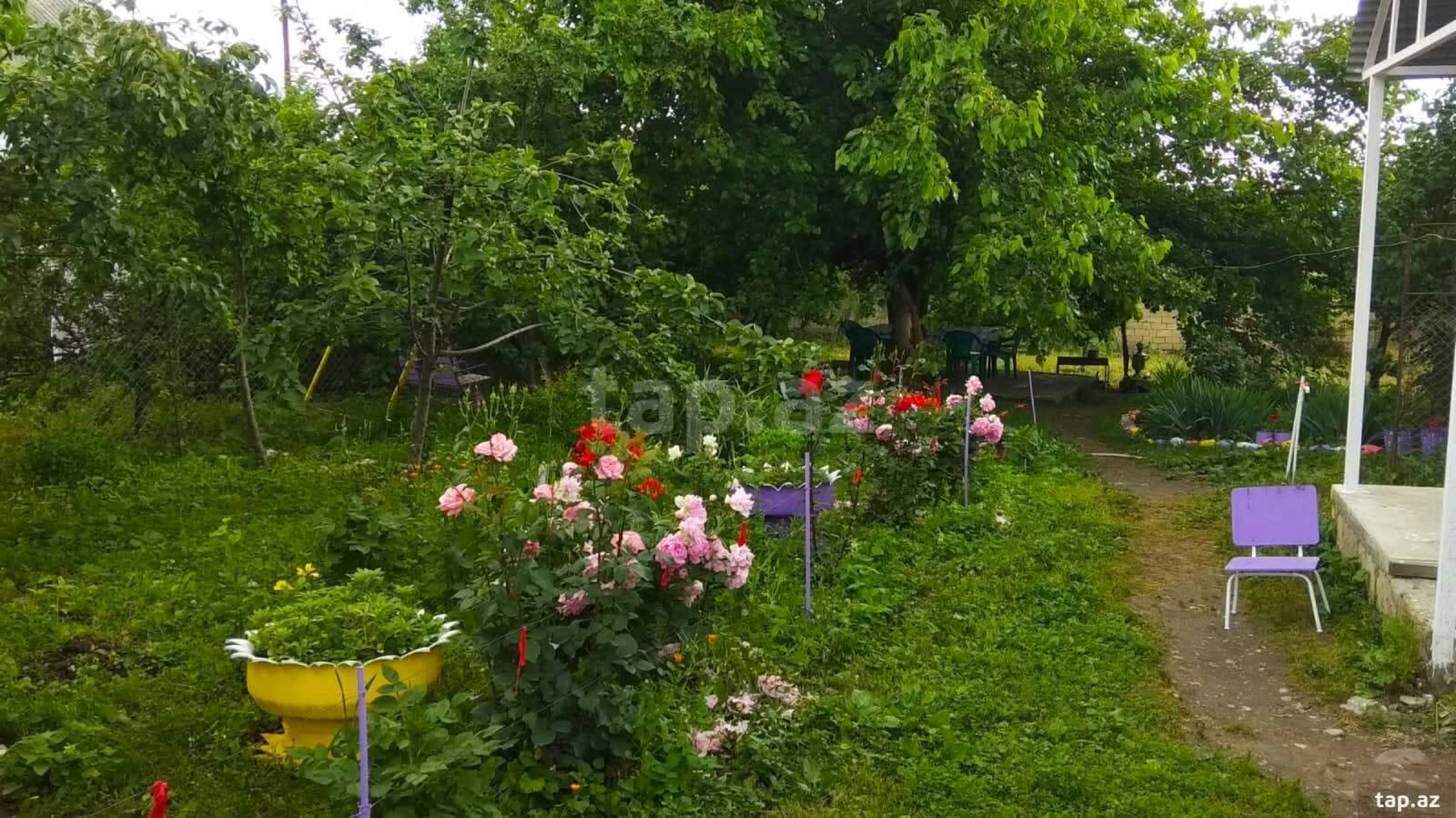 Kirayə verilir 4 otaqlı həyət evi