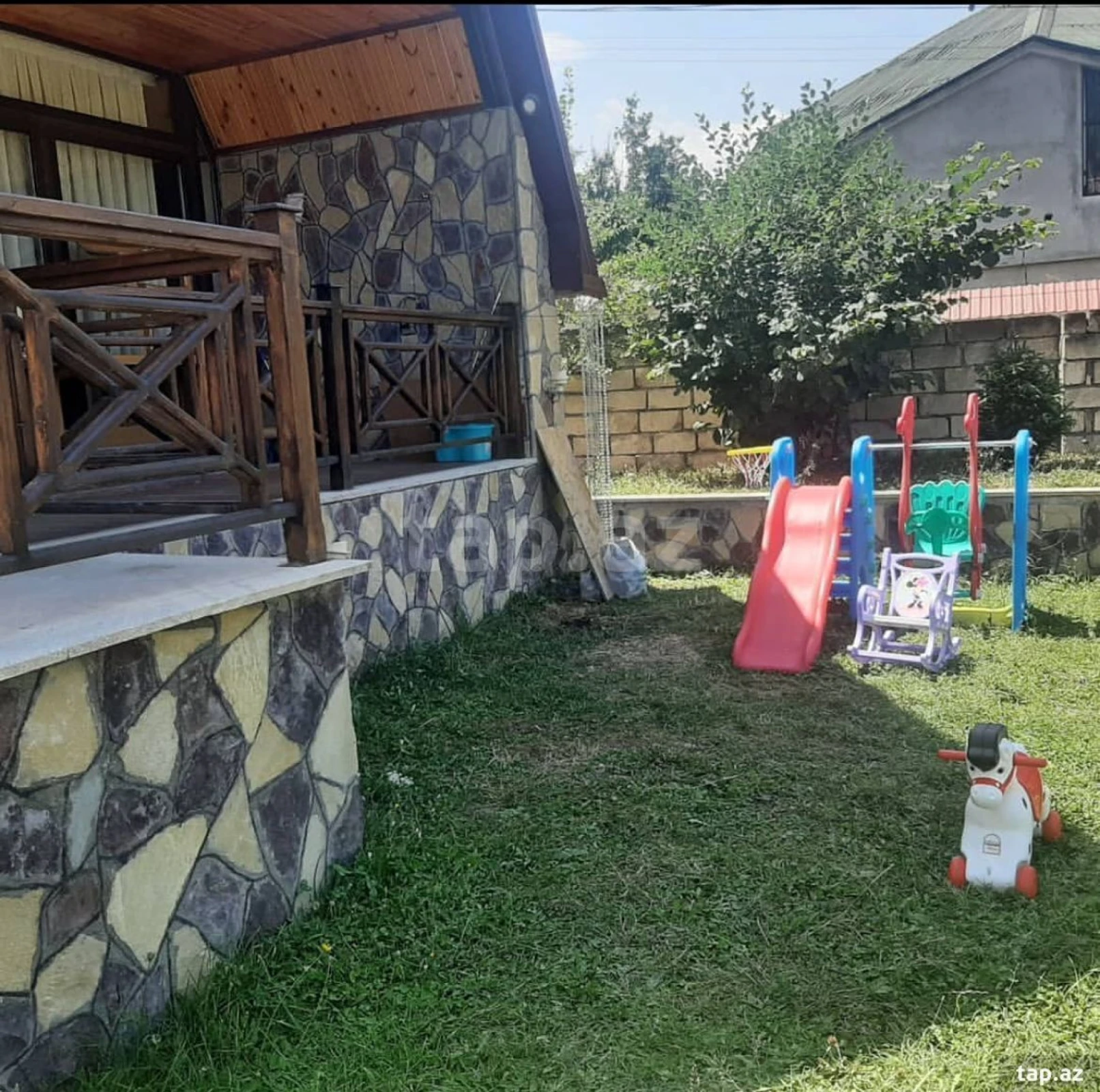 Kirayə verilir 3 otaqlı həyət evi