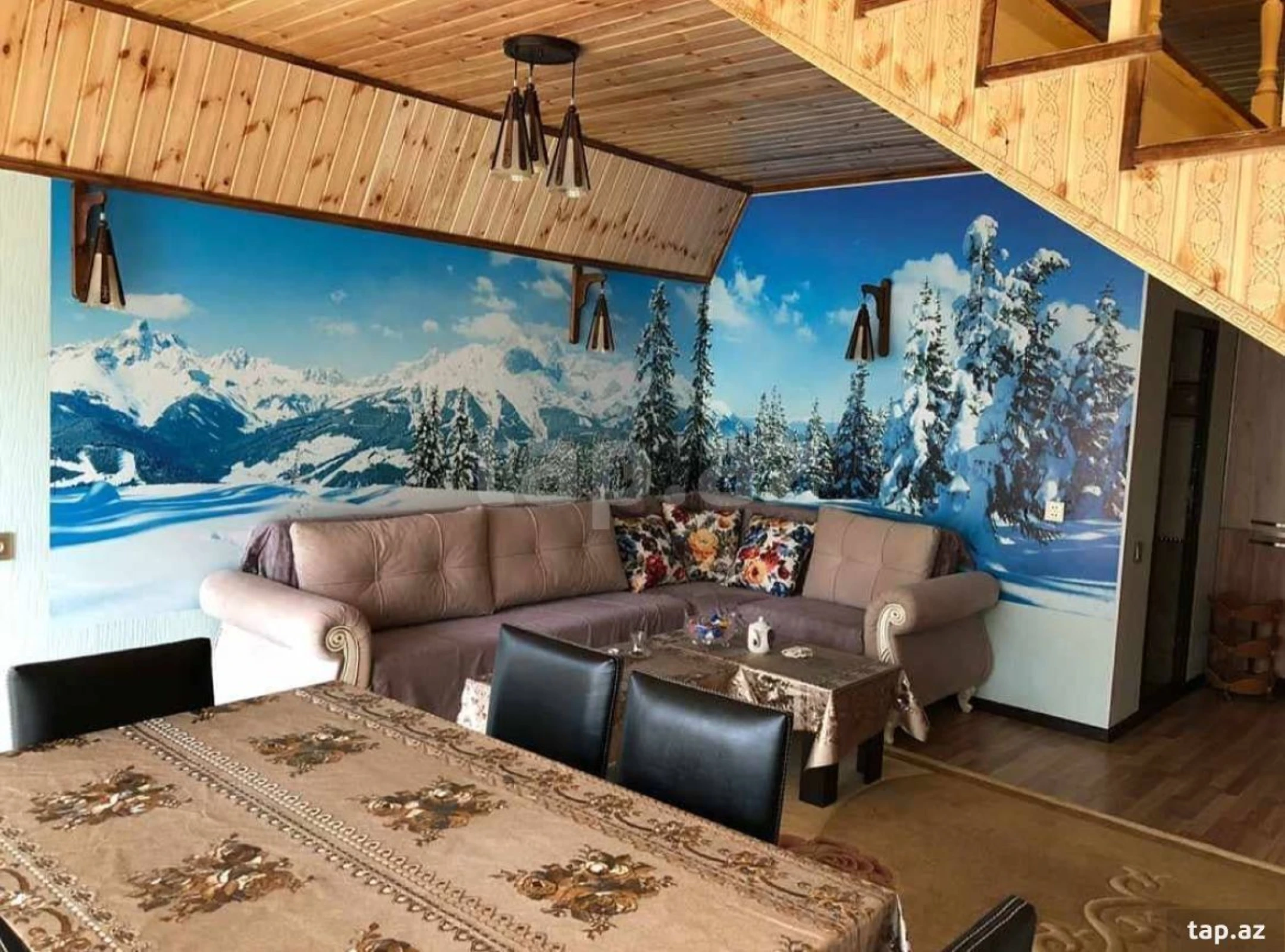 Kirayə verilir 3 otaqlı həyət evi