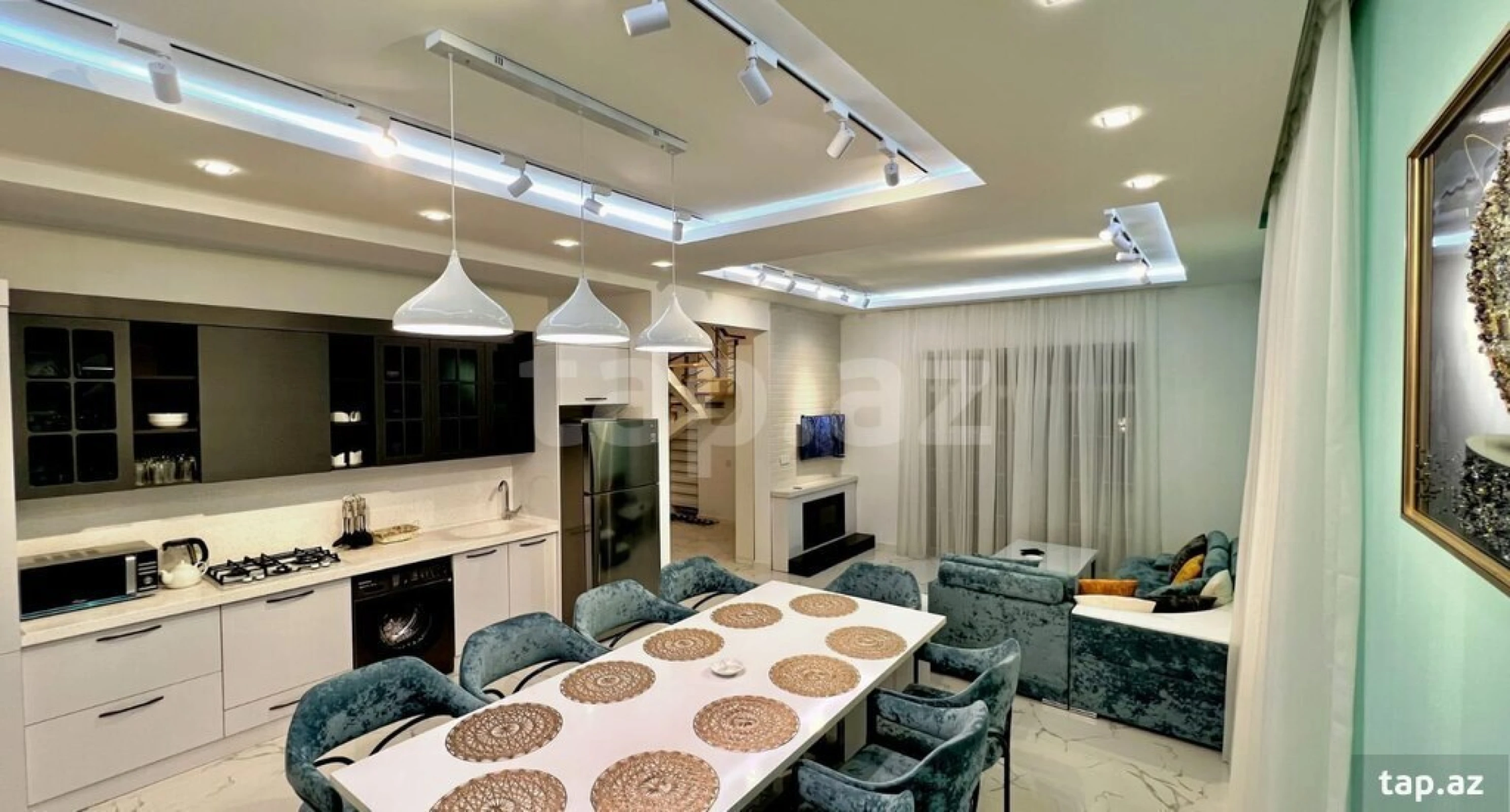 Kirayə verilir 5 otaqlı həyət evi 200 m²