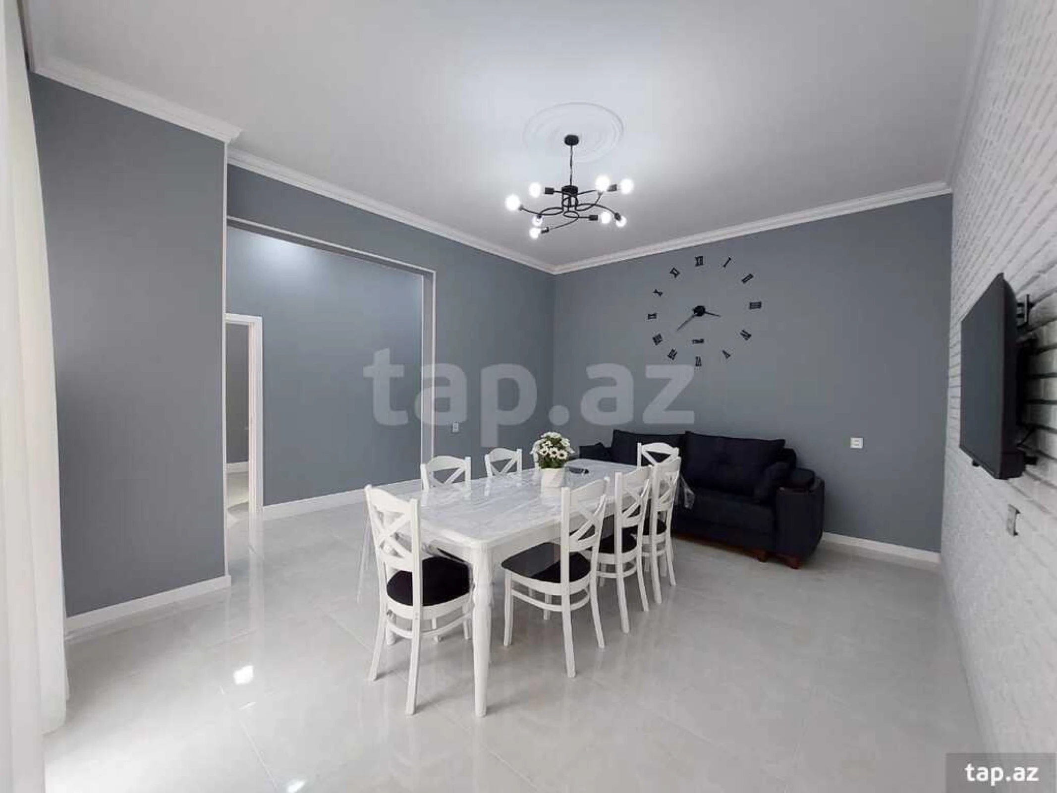 Kirayə verilir 5 otaqlı həyət evi