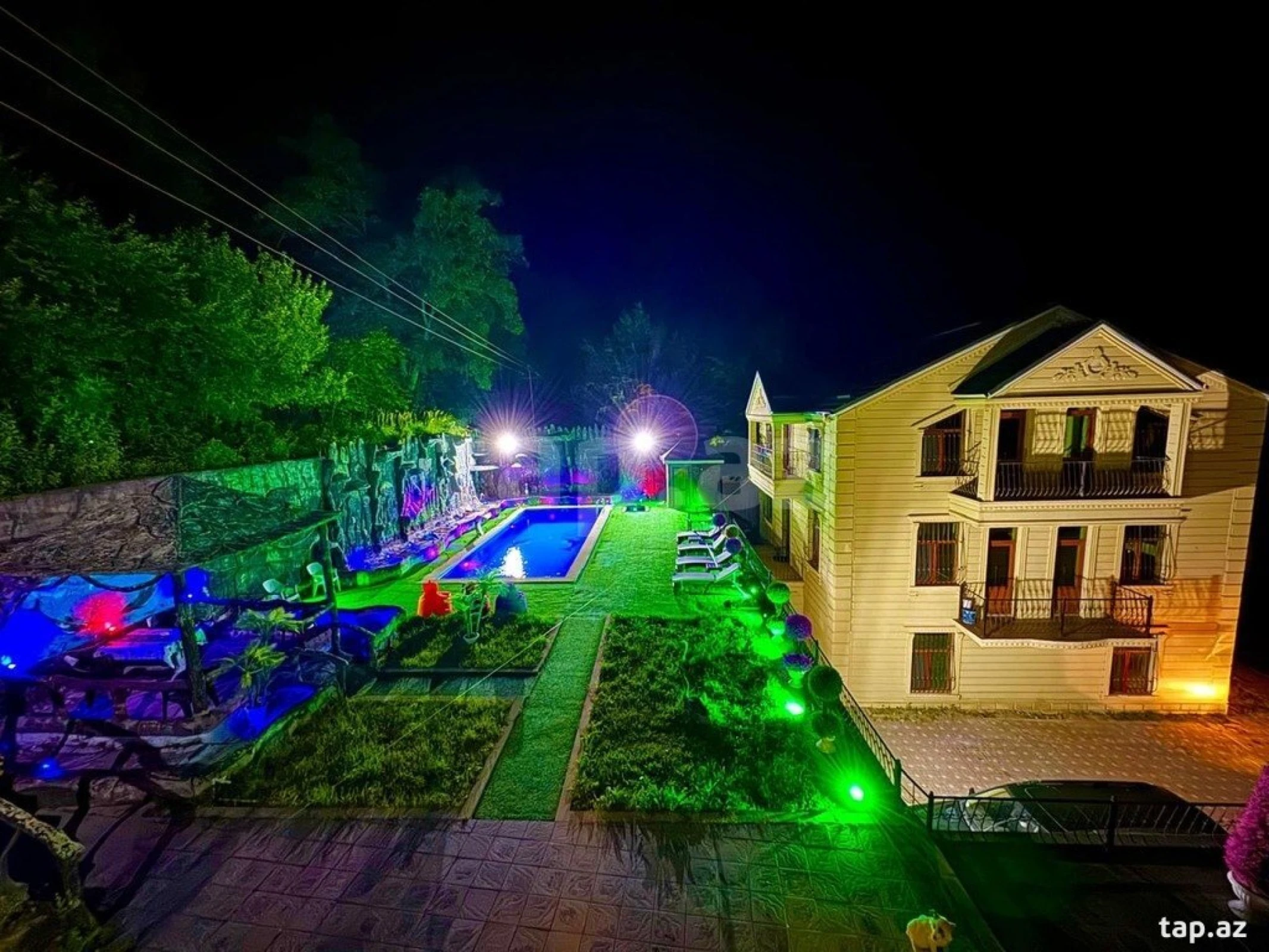 Kirayə verilir 5 otaqlı həyət evi