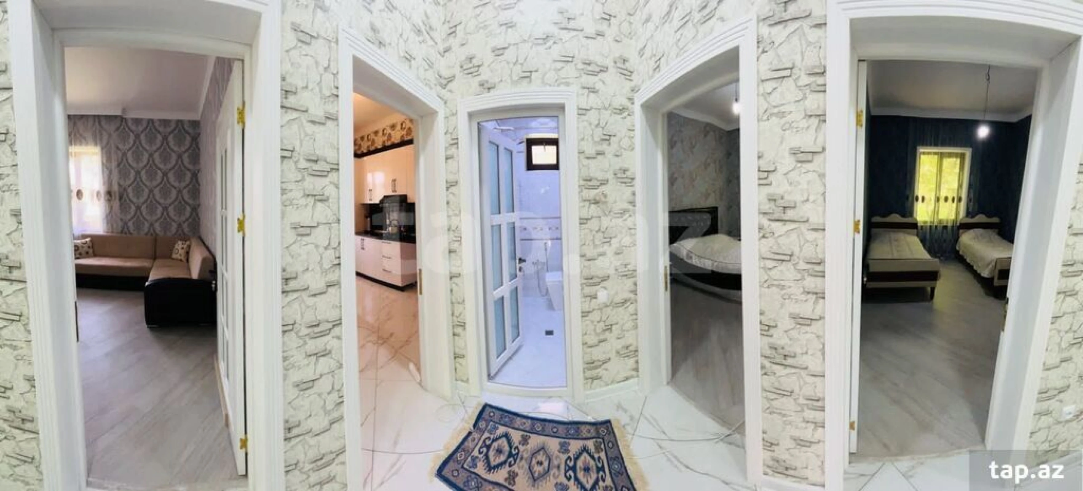 Kirayə verilir 3 otaqlı həyət evi