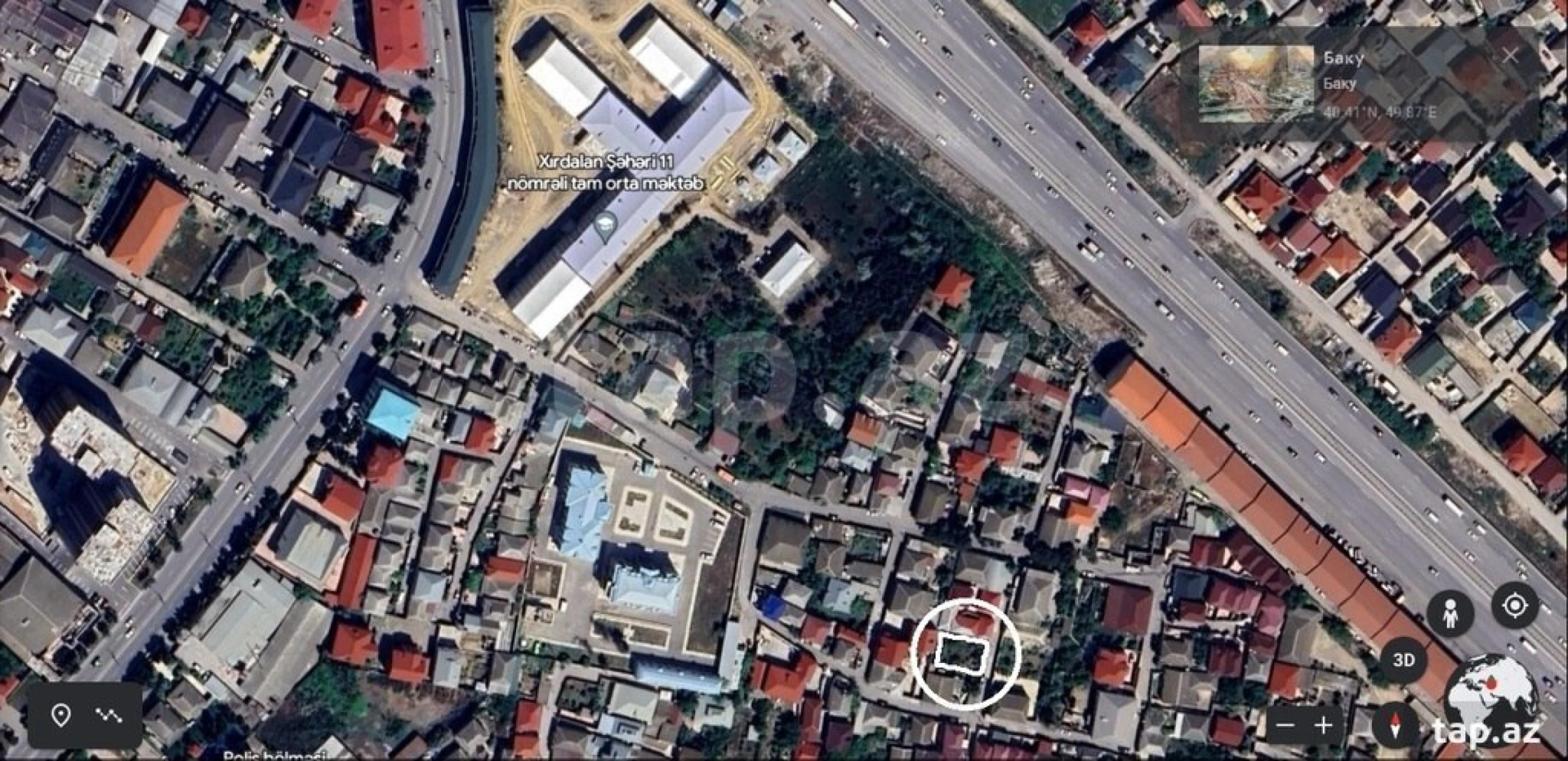 Satılır torpaq sahəsi