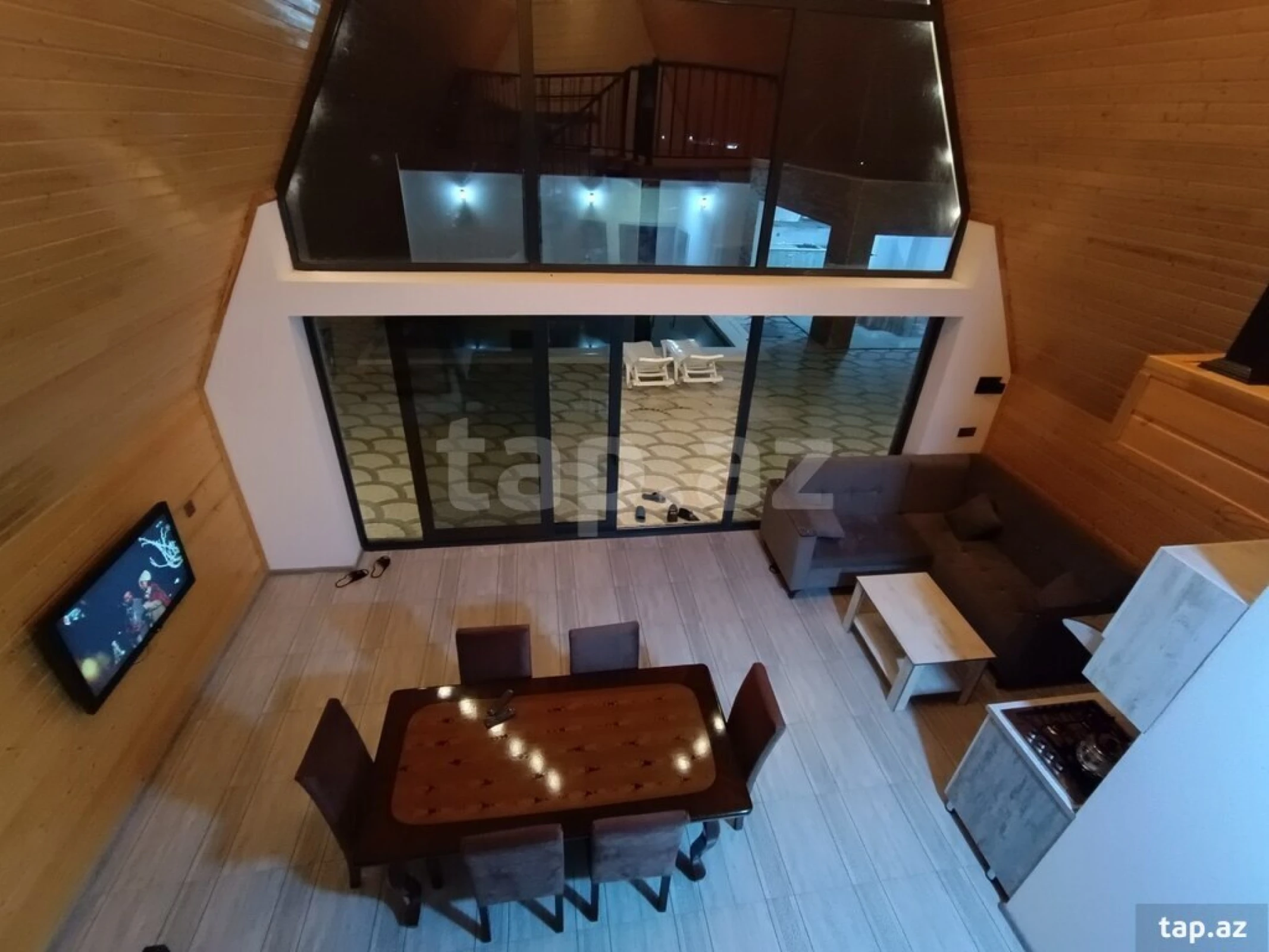 Kirayə verilir 3 otaqlı həyət evi