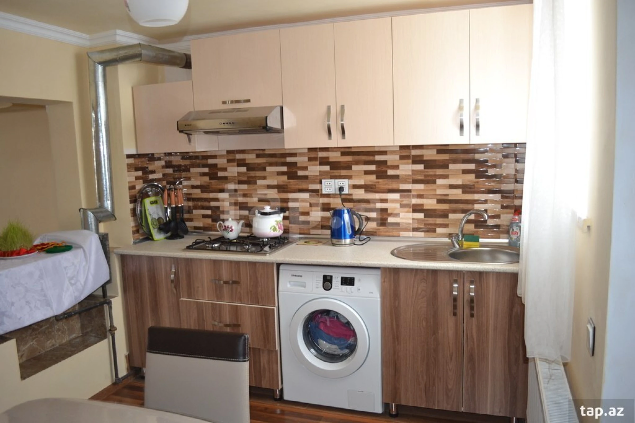 Kirayə verilir 3 otaqlı həyət evi