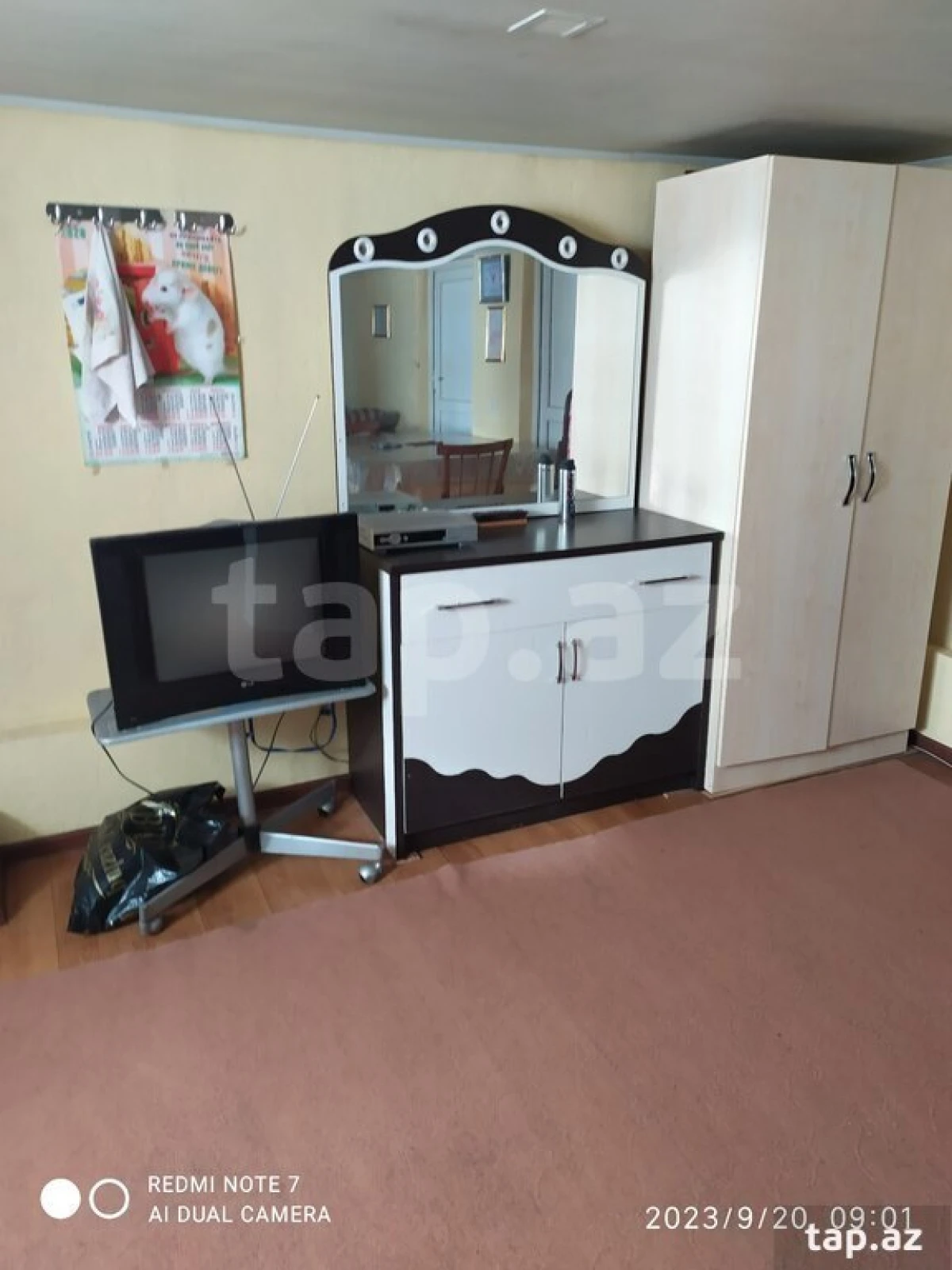 Kirayə verilir 2 otaqlı həyət evi 50 m²