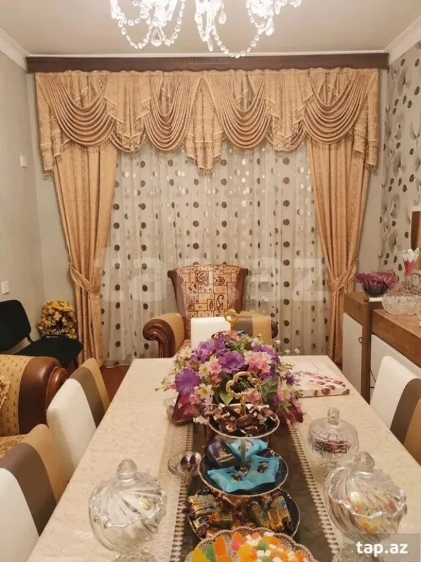 Satılır 3 otaqlı mənzil 52 m²
