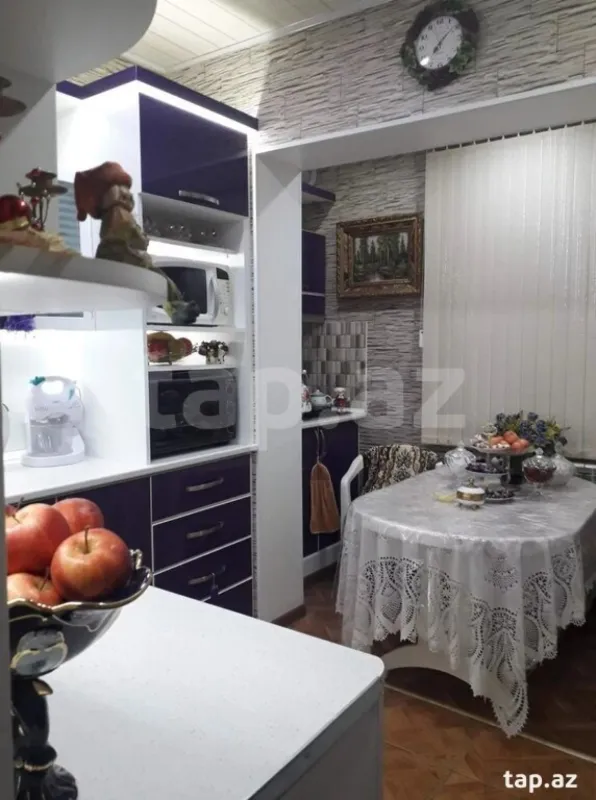 Satılır 3 otaqlı mənzil 52 m²