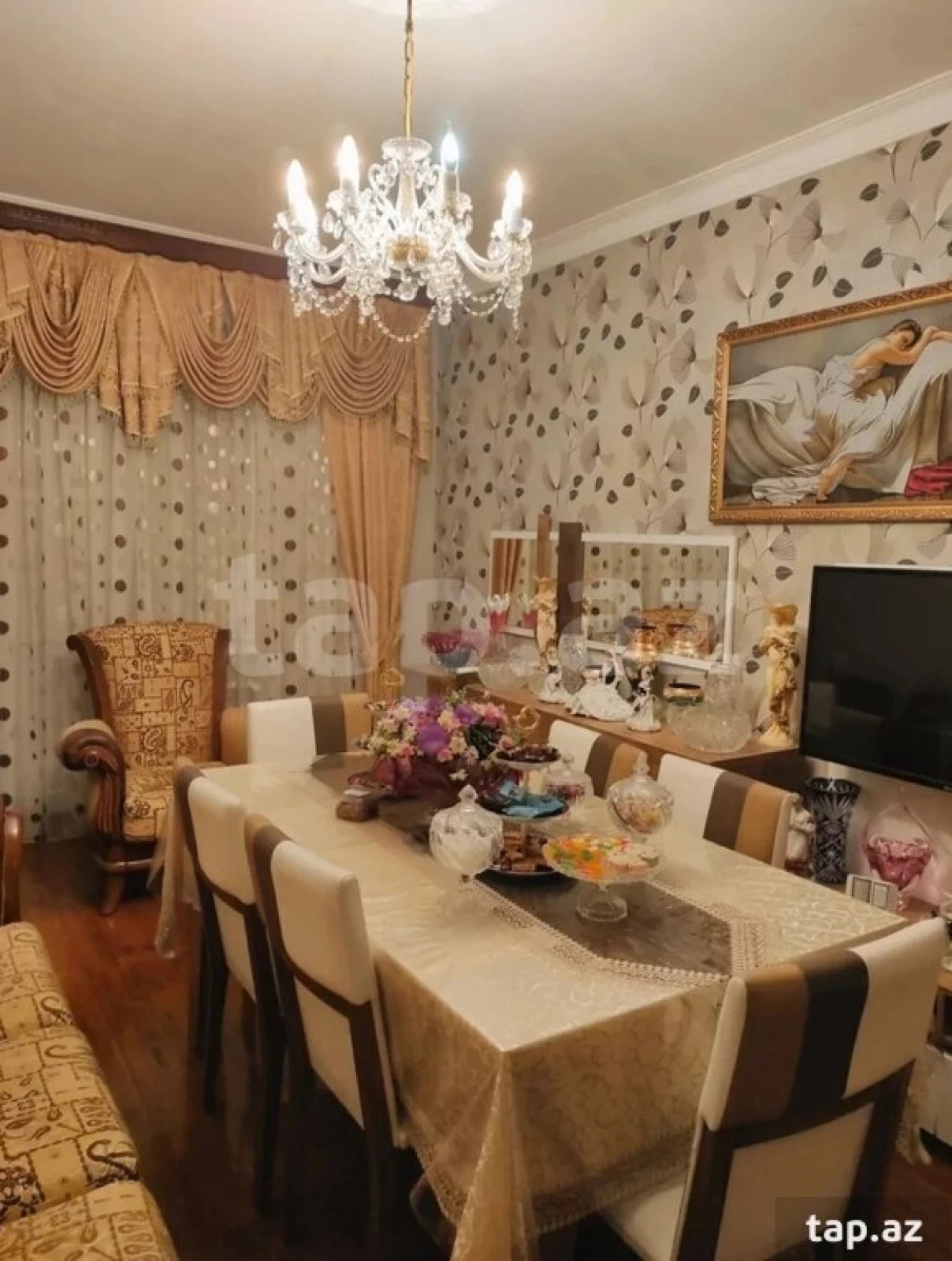 Satılır 3 otaqlı mənzil 52 m²