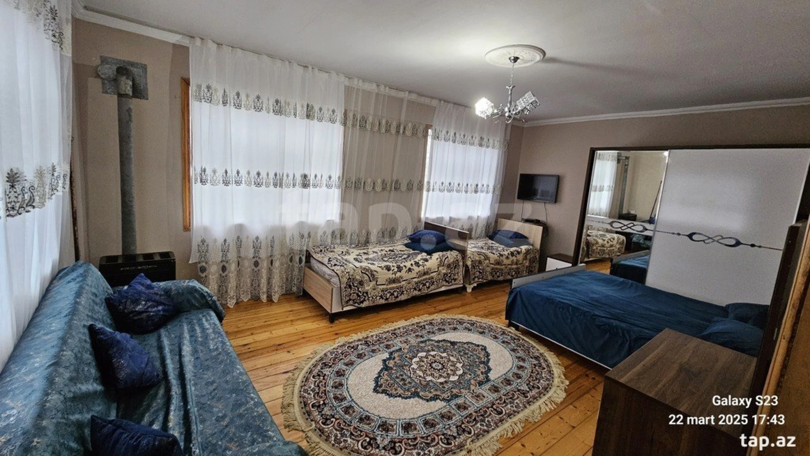 Kirayə verilir 3 otaqlı həyət evi