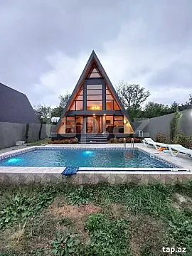 Satılır 4 otaqlı həyət evi 100 m² — Qəbələ 4 otaq 100.00 m²