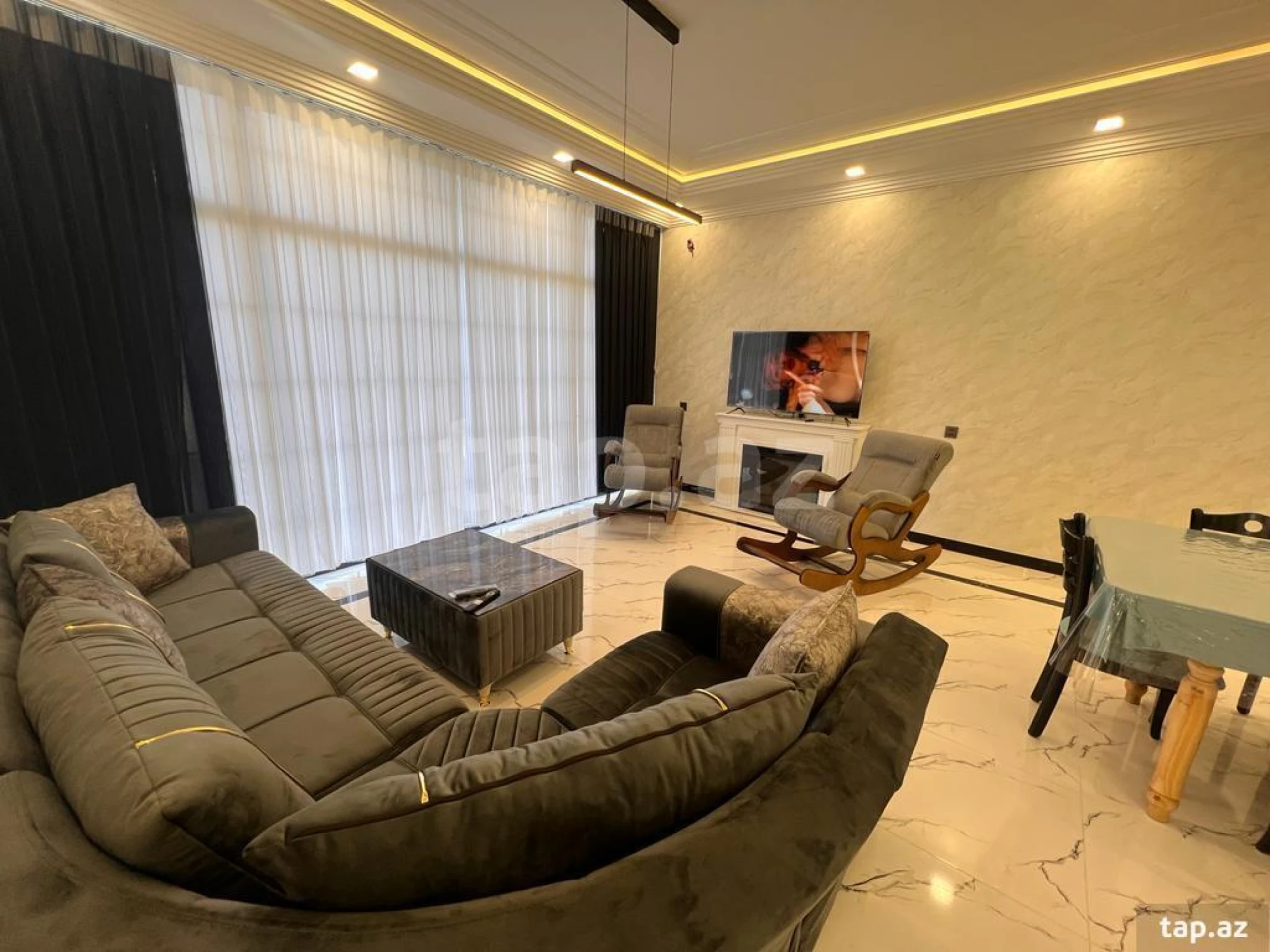 Kirayə verilir 5 otaqlı həyət evi