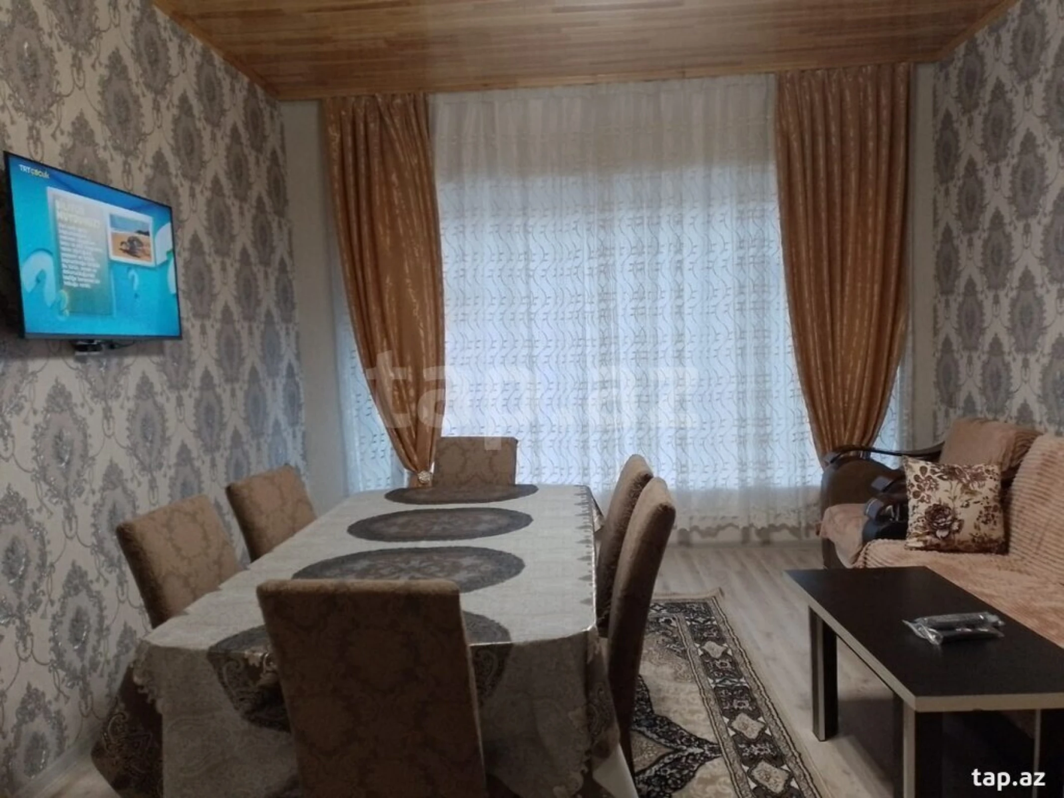 Kirayə verilir 4 otaqlı həyət evi