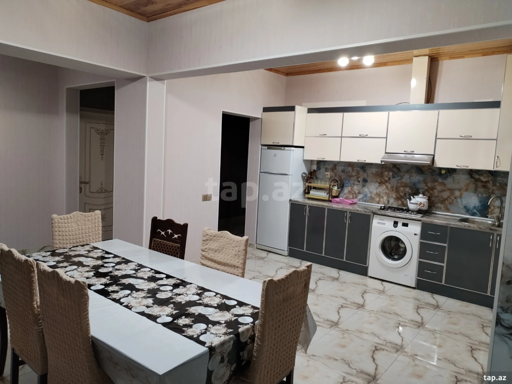 Kirayə verilir 4 otaqlı həyət evi