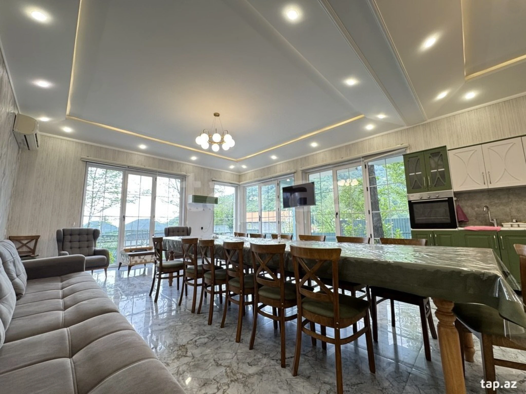 Kirayə verilir 5 otaqlı həyət evi