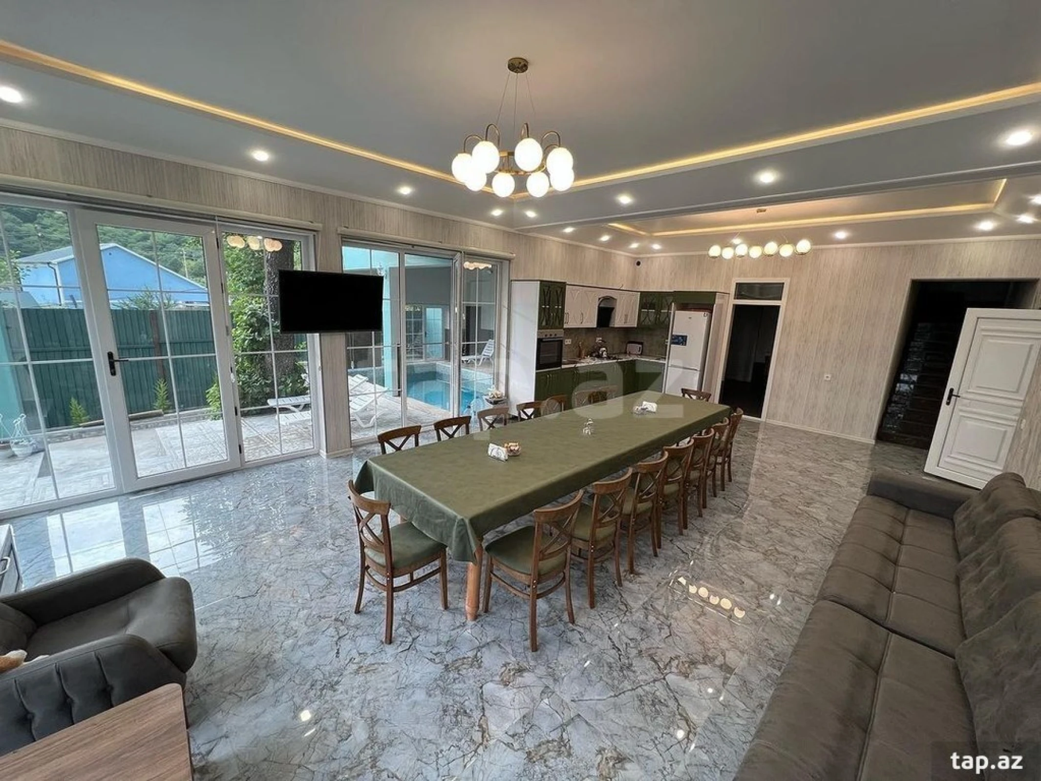 Kirayə verilir 5 otaqlı həyət evi