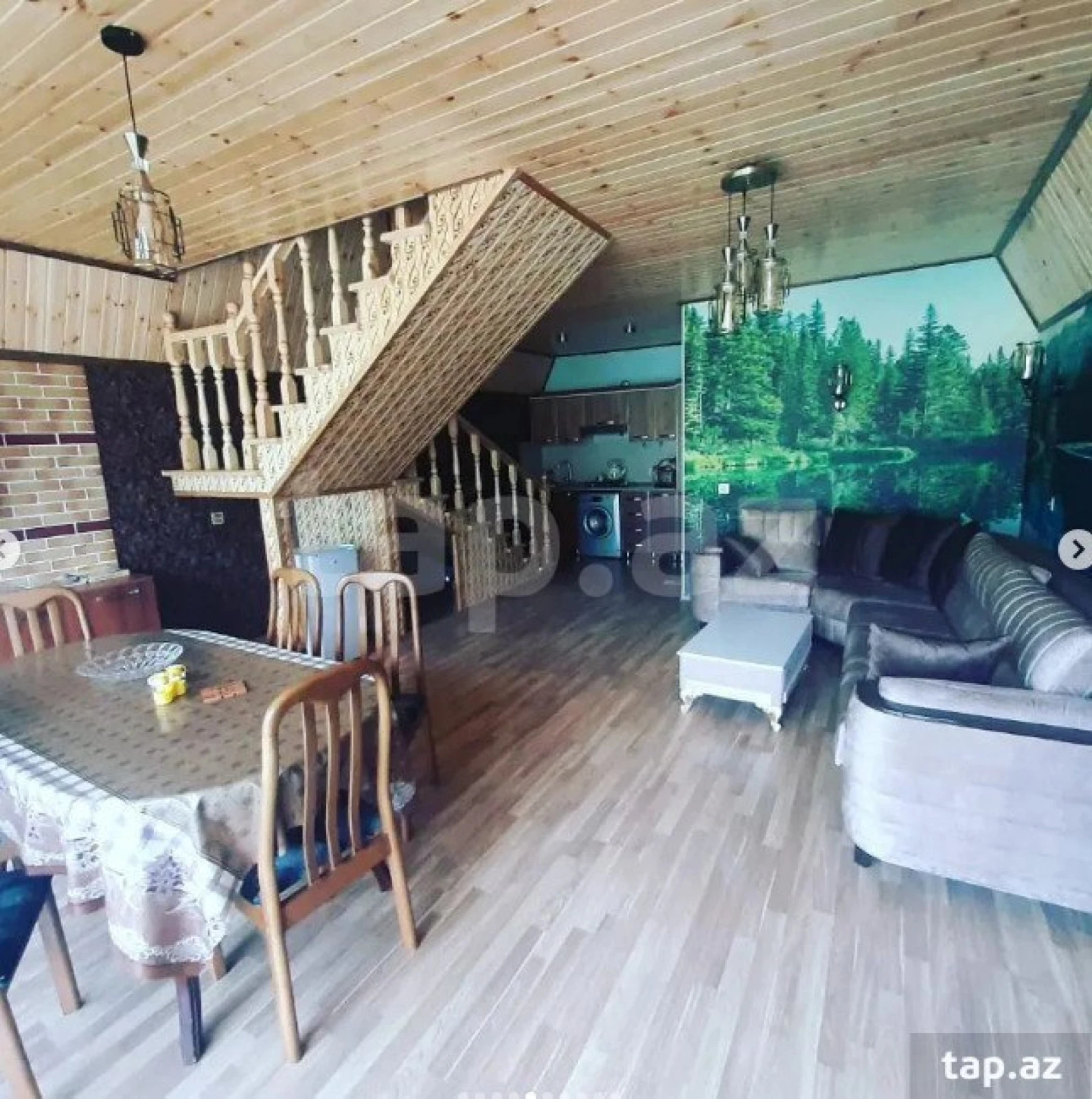 Kirayə verilir 3 otaqlı həyət evi