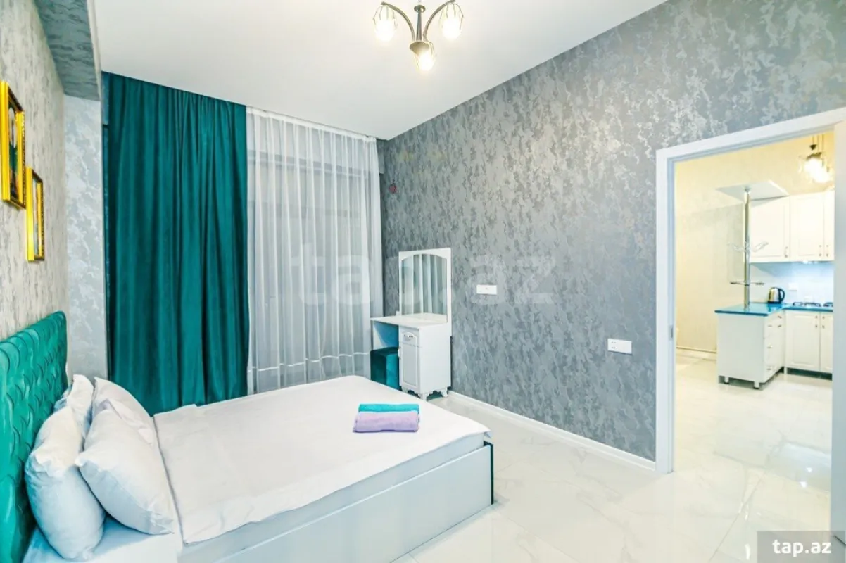 Kirayə verilir 2 otaqlı yeni tikili 80 m²