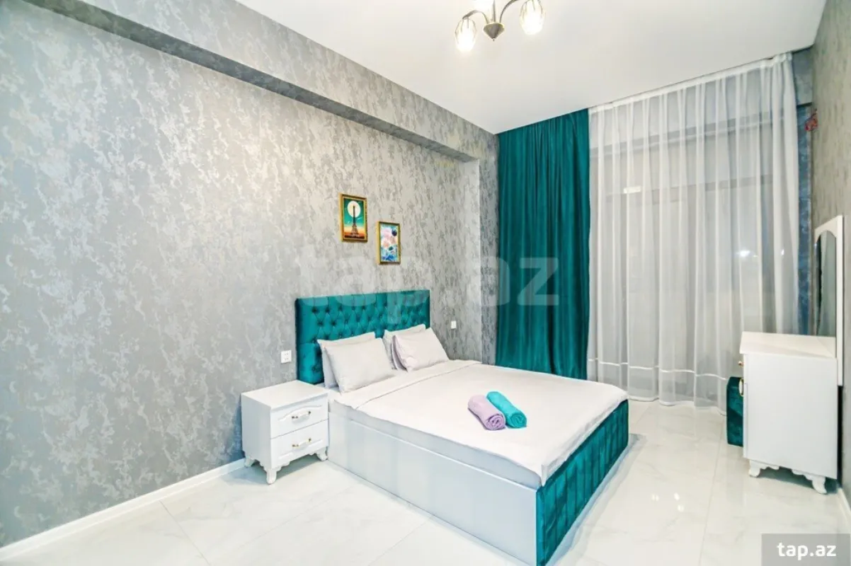 Kirayə verilir 2 otaqlı yeni tikili 80 m²