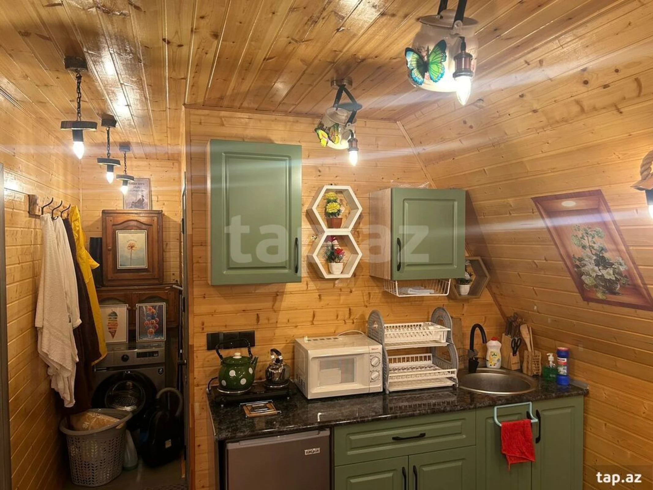 Kirayə verilir 3 otaqlı həyət evi