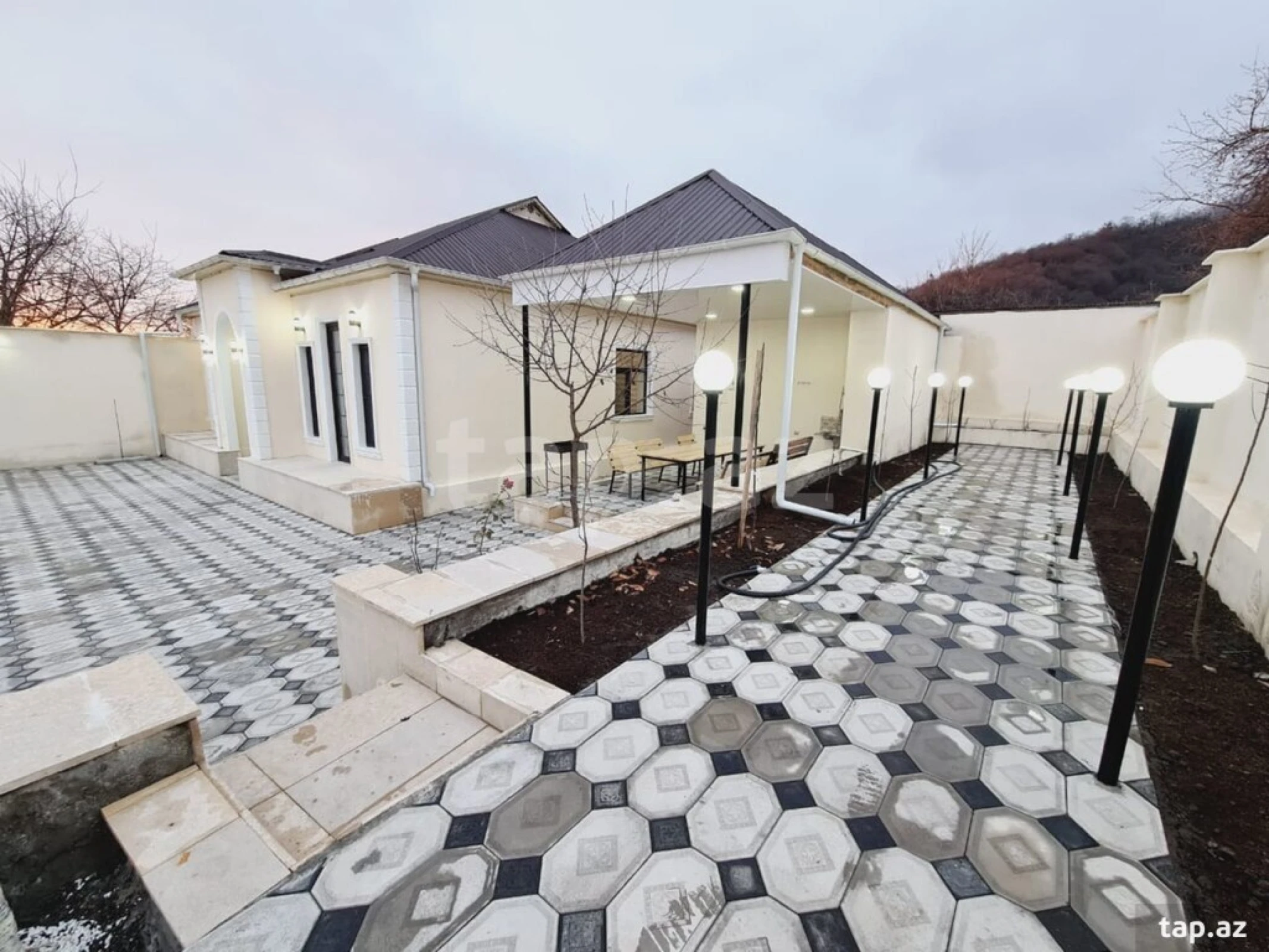 Kirayə verilir 3 otaqlı həyət evi