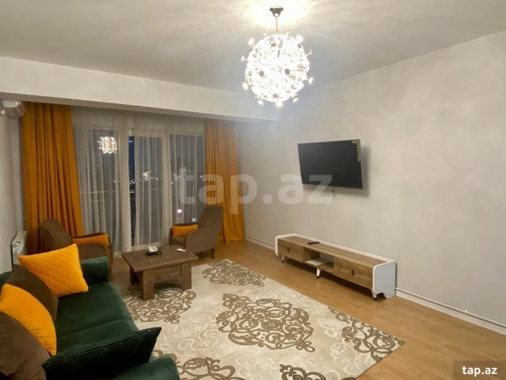 Kirayə verilir 2 otaqlı yeni tikili 80 m²