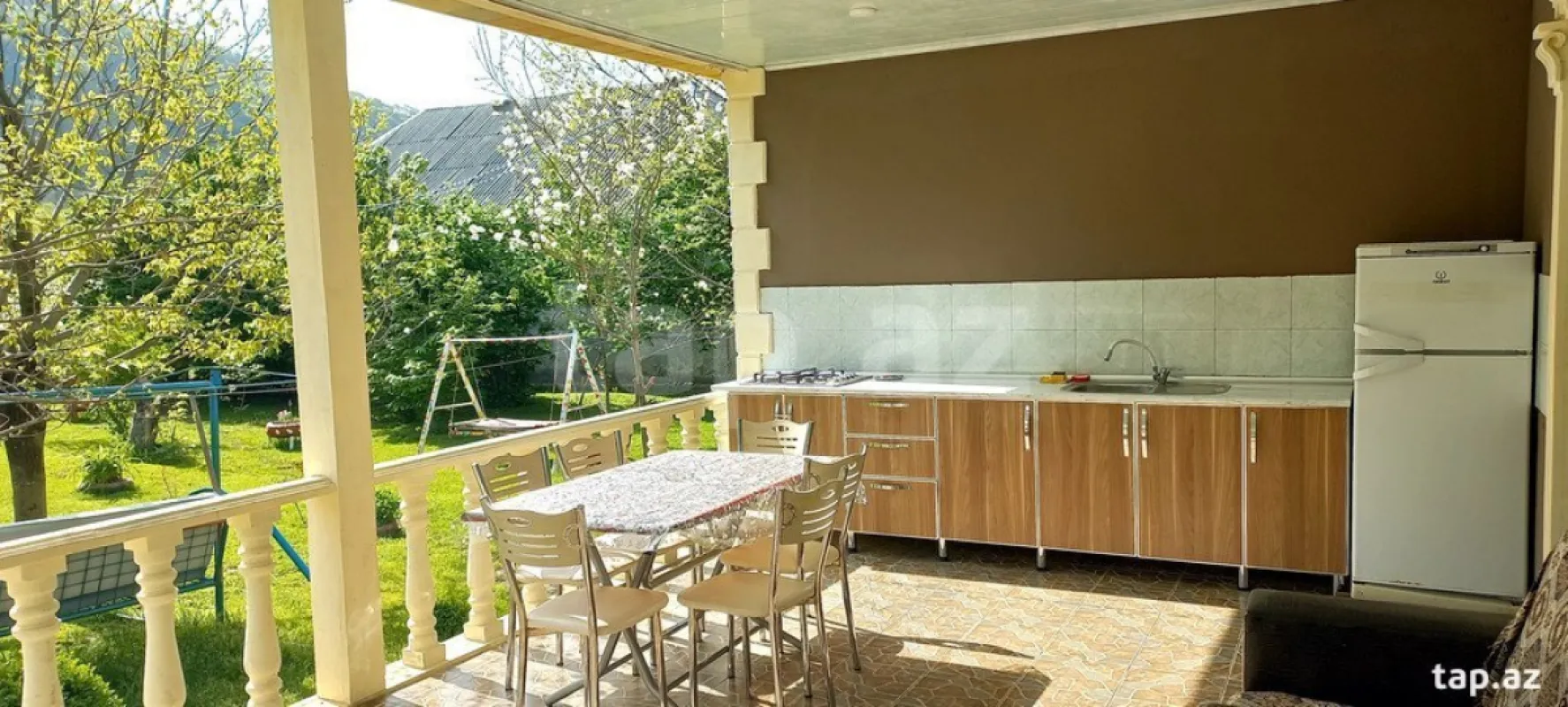 Kirayə verilir 3 otaqlı həyət evi