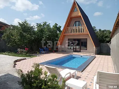 Kirayə verilir 3 otaqlı həyət evi 100 m² — Oğuz 3 otaq 100.00 m²