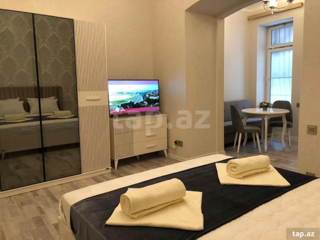 Kirayə verilir 1 otaqlı mənzil 40 m²