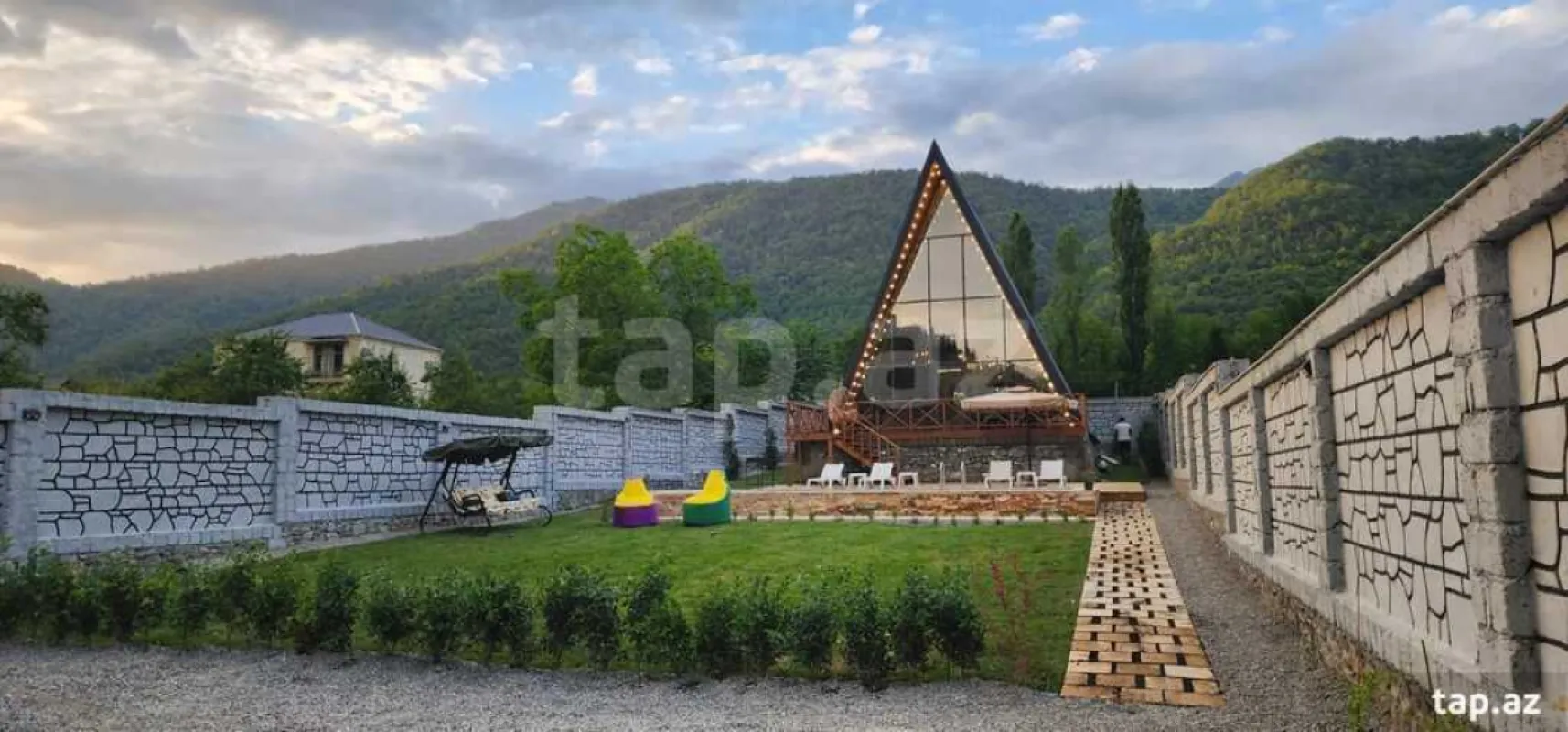 Kirayə verilir 3 otaqlı həyət evi