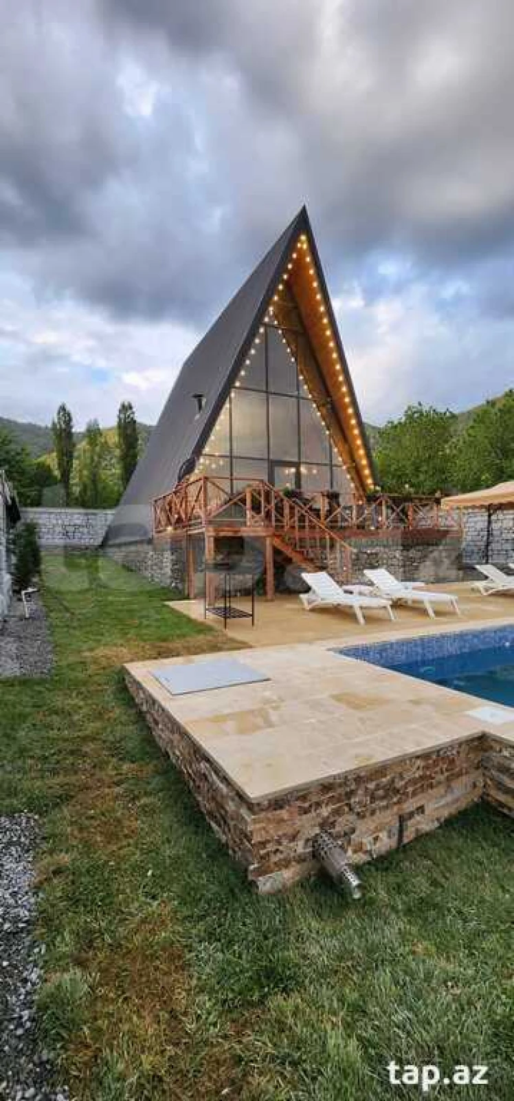 Kirayə verilir 3 otaqlı həyət evi