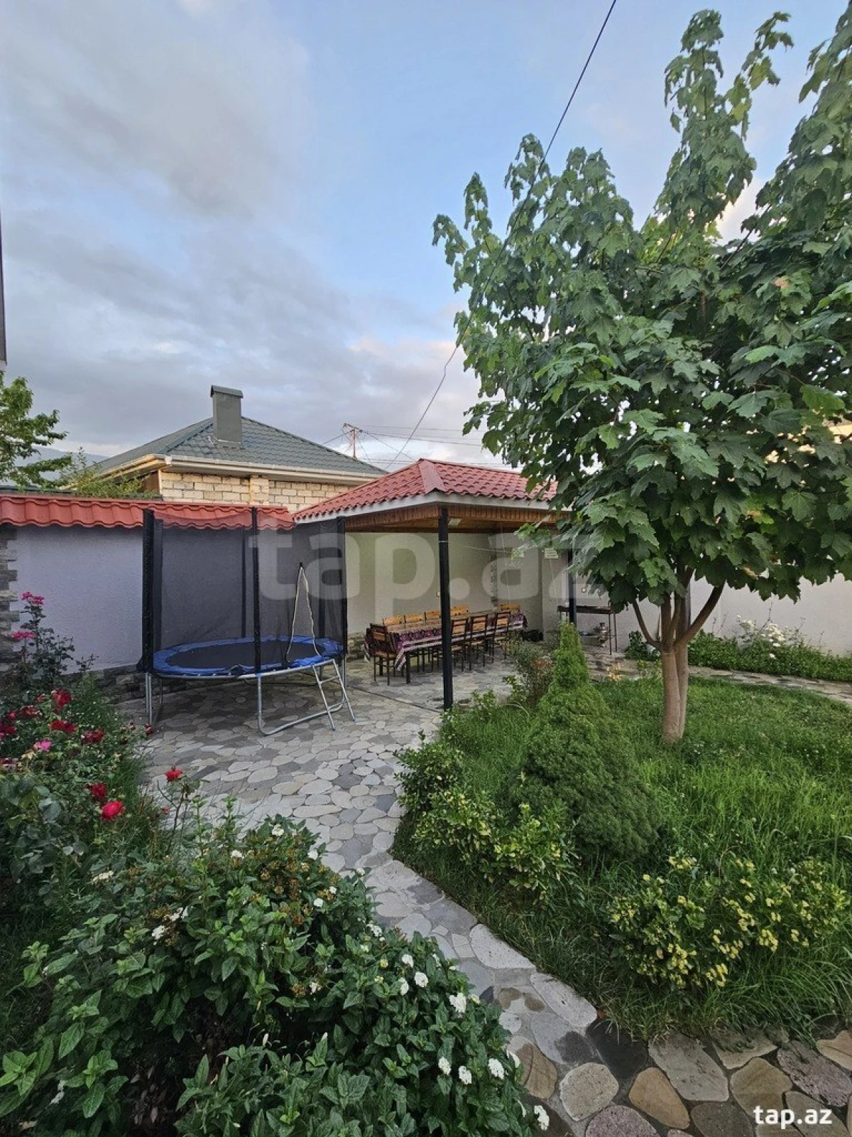 Kirayə verilir 3 otaqlı həyət evi