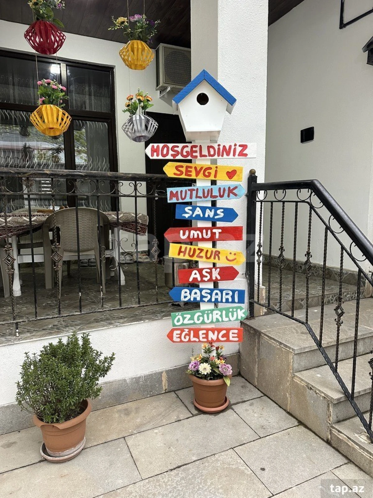 Kirayə verilir 3 otaqlı həyət evi