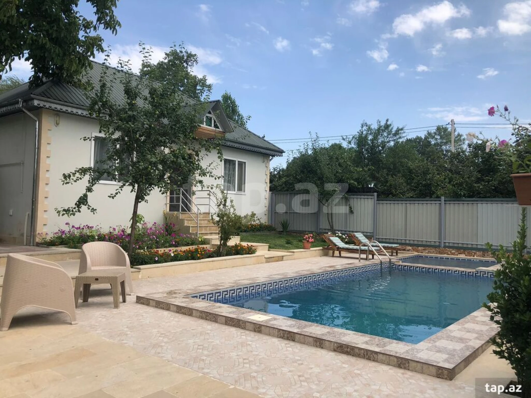 Kirayə verilir 3 otaqlı həyət evi