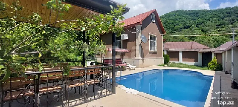 Kirayə verilir 3 otaqlı həyət evi — Qəbələ 3 otaq