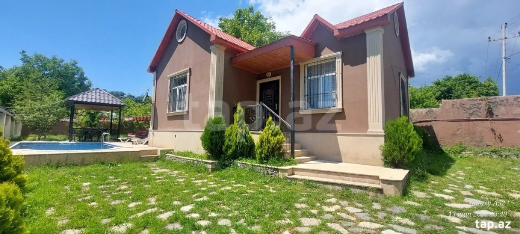 Kirayə verilir 3 otaqlı həyət evi